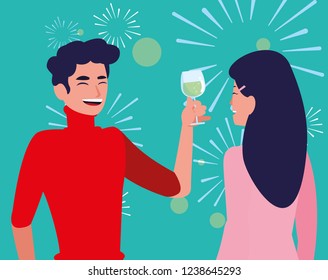 happy couple design