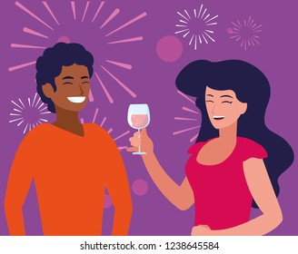 happy couple design