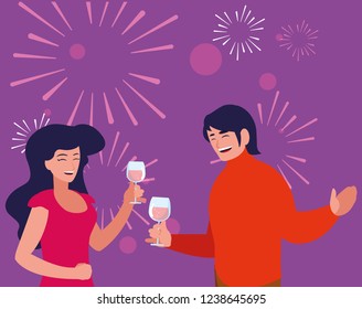 happy couple design