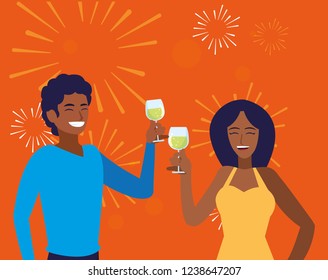 happy couple design