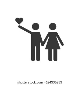happy couple icon