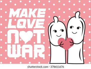 Happy couple in love with heart vector