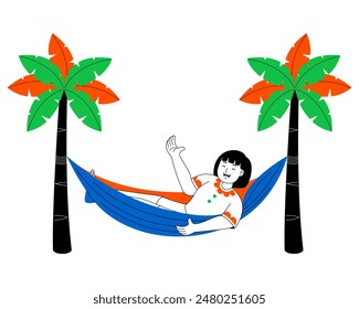 happy couple weekend fun activity vector illustration