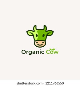 Happy cow organic milk logo