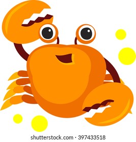 Happy crab