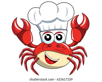 Mascot Icon Illustration Cajun Crab Wearing Stock Vector (Royalty Free ...