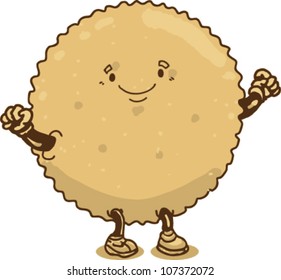 Happy Cracker Illustration