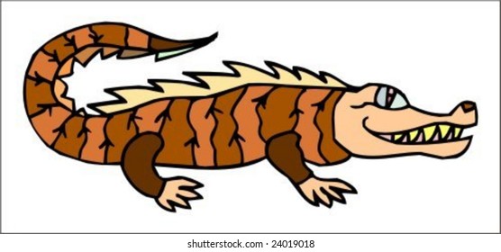Happy Crocodile