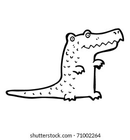 Happy Crocodile Cartoon Stock Vector (Royalty Free) 71002264 | Shutterstock