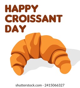 Feliz Día Croissant el 30 de enero