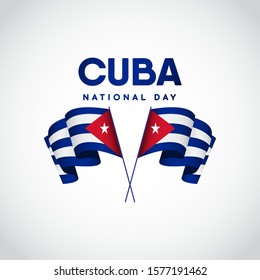 Happy Cuba Liberation day vector template. Design for digital banner or print.