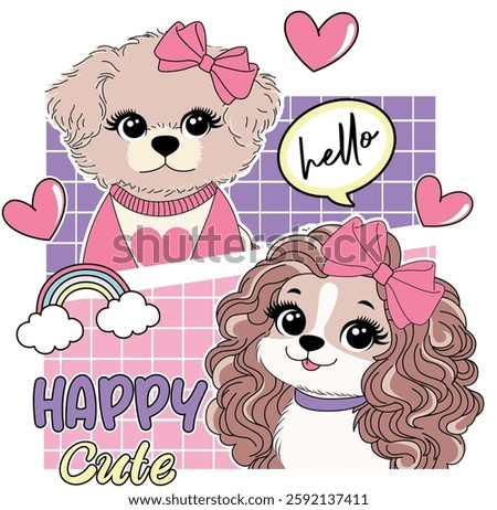 happy cute best friends love 