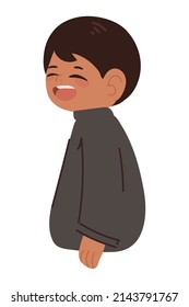 icono lindo y feliz