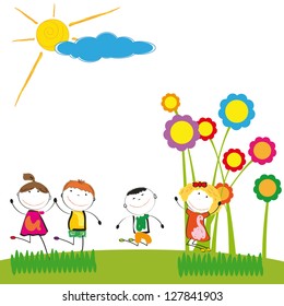 22,322 School garden vector Images, Stock Photos & Vectors | Shutterstock