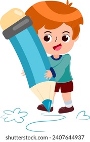 glückliche süße Kinder zurück zur Schule
