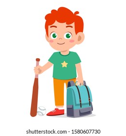 Boy Going School Clipart Hd Stock Images Shutterstock