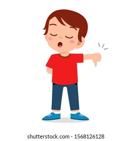 Cartoon Thumbs Down Images Stock Photos Vectors Shutterstock Thumb down gesture icon cartoon vector. https www shutterstock com image vector happy cute kid boy thumb down 1568126128