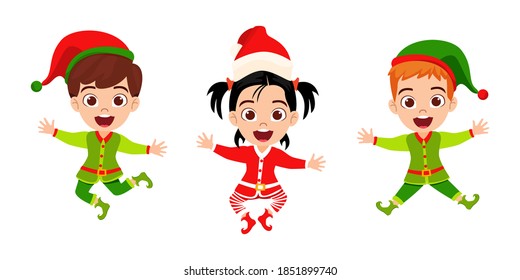 Happy Kids Smile Laugh Expression Set Stock Vector (Royalty Free ...