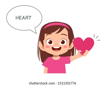 happy cute kids study many shape polygon