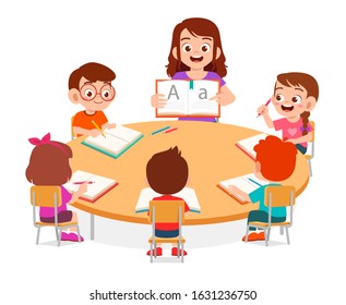 78,181 Teacher little kids Images, Stock Photos & Vectors | Shutterstock