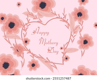Happy Mother’s Day Artwork Perfect for Greeting Cards, Posters, and Social Media Graphics