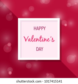 Happy Valentine’s Day beautiful background, Vector illustration for website , posters, ads, coupons, promotion.