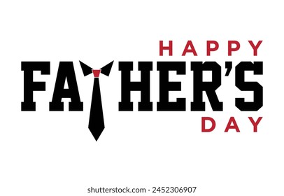 Happy Father’s Day Calligraphy design vector. Vector illustration.