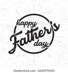 Happy Father’s Day Calligraphy design vector. Vector illustration
