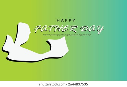 Happy Father’s Day Calligraphy design vector. Vector illustration.