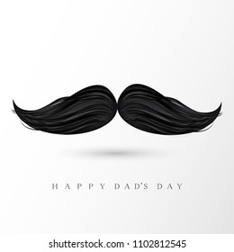 Happy Father’s Day Calligraphy greeting card. Vector illustration.