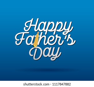 	
Happy Father’s Day Calligraphy greeting card. Vector illustration.
