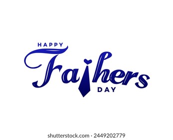 Happy Father’s Day Calligraphy greeting card