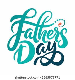 Happy Father’s Day Calligraphy greeting card