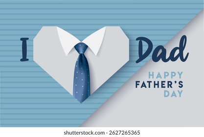 Happy Father’s Day Calligraphy greeting card. Father and child love. The child holds his father's hand. Vector background for banner, poster, illustration.