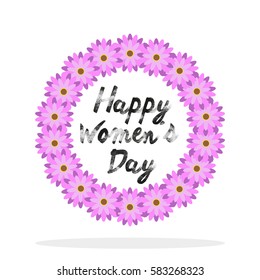 Happy Women´s Day circle