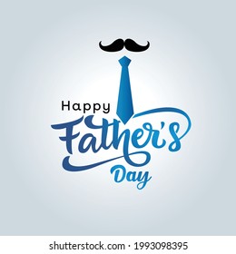 Happy Father’s Day concept greeting card background. Happy Father’s Day Vector illustration.