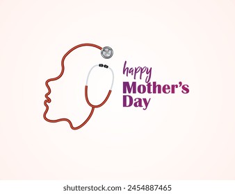 Happy Mother’s Day concept. Love you mom 3d love shape typo concept of international mother's day.