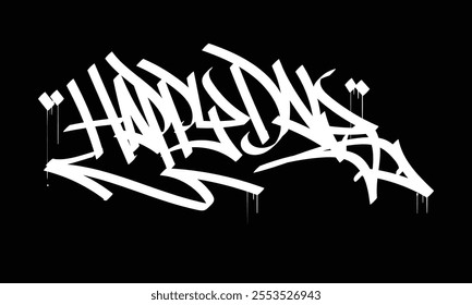 HAPPY DAY graffiti tag style design
