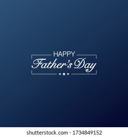 Happy Father’s Day greeting card design.