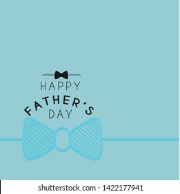 Happy Father’s Day greeting card. Vector illustration. - Vector
