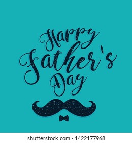 Happy Father’s Day greeting card. Vector illustration. - Vector