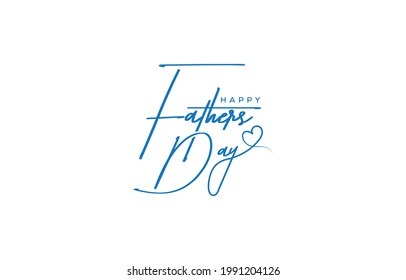 Tarjeta de felicitación por el Día del Padre. Ilustración vectorial.