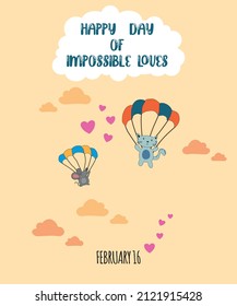 Happy day of impossible loves on February 16