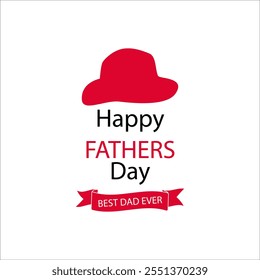 Happy Father’s day nice greeting card design