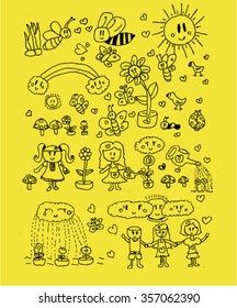 happy day, sketch
