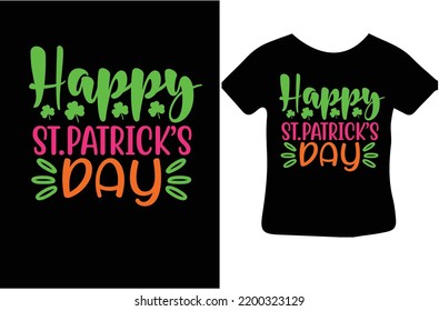 Happy st.Patrick's Day svg Design