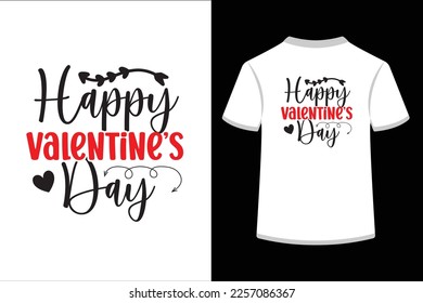 Happy valentine’s day. This is an editable and printable vector EPS file. 