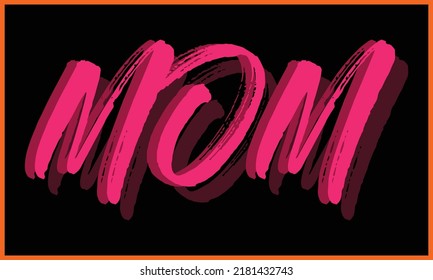 Happy Mother’s Day T-shirt Design.