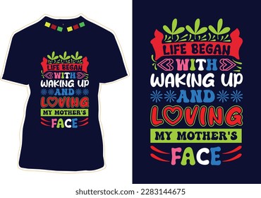 Happy Mother’s Day T-shirt Design