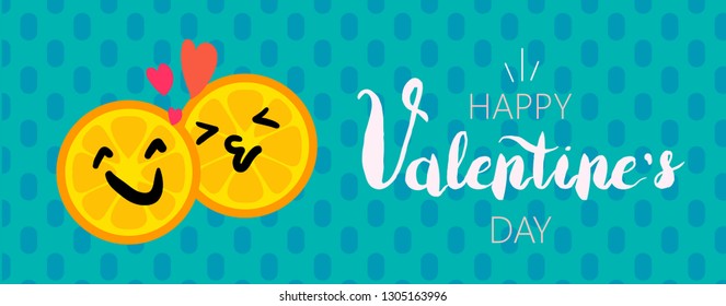 Happy Valentine’s Day vector banner design